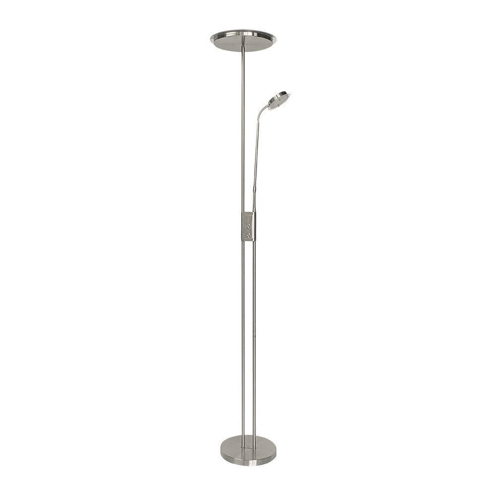 Lámpara de pie Antares Fabrilamp / Abrila con lector LED regulable 135742003