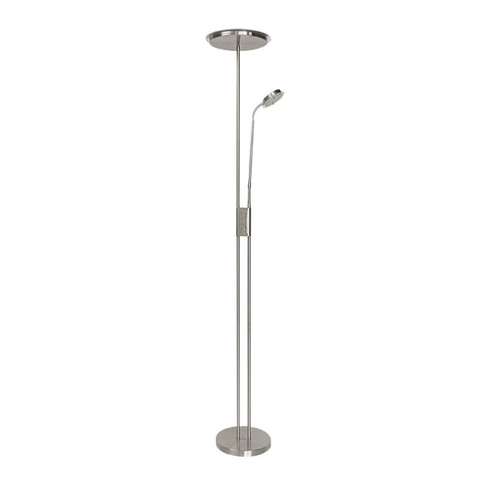 Lámpara de pie Antares Fabrilamp / Abrila con lector LED regulable 135742003