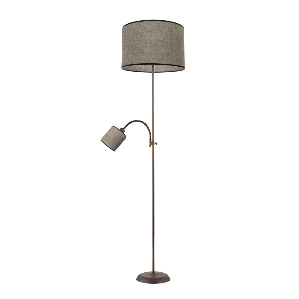 Lámpara de pie Armonia con lector Fabrilamp / Abrila 188742002