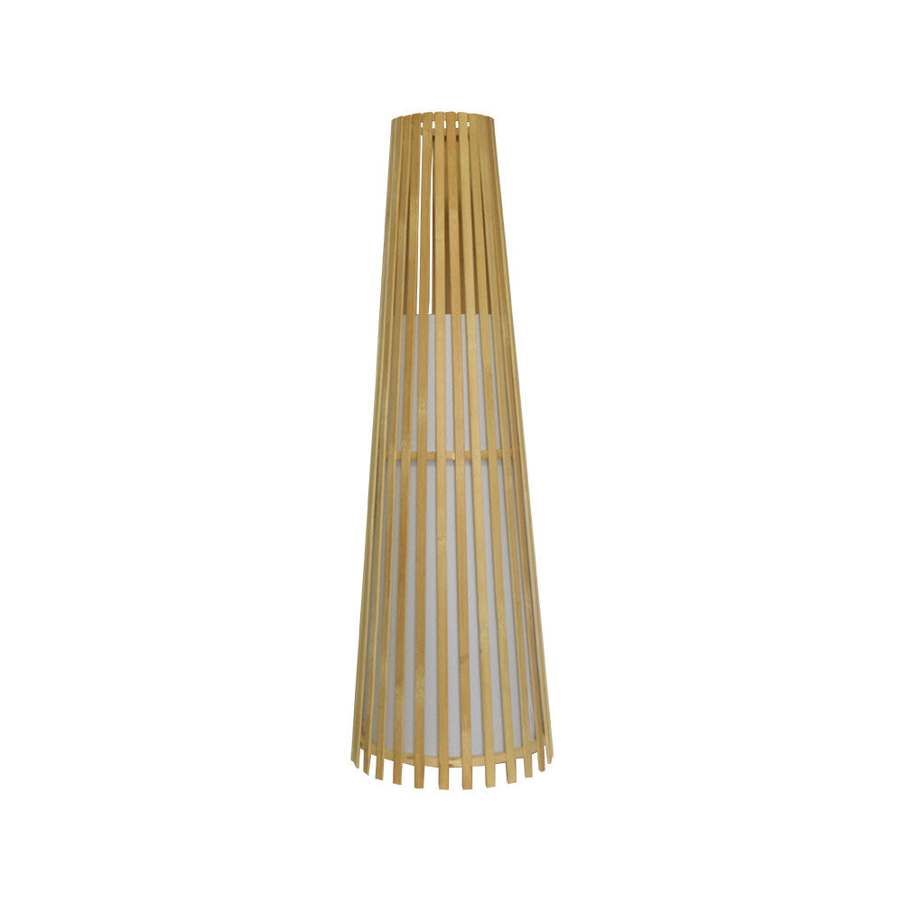 Lámpara de pie Kofi bambú natural Fabrilamp / Abrila ref 222541086