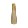 Lámpara de pie Kofi bambú natural Fabrilamp / Abrila ref 222541086