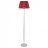 Lámpara de pie Celaya roja Fabrilamp / Abrila diseño calado ref 122141007