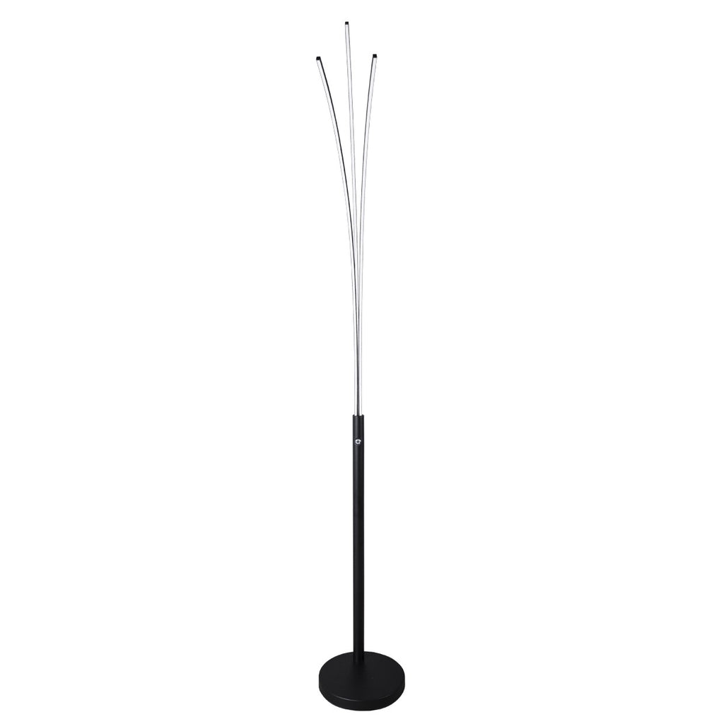 Pie de salón ELAZ Negro LED 18W 1440LM 4000K - AJP / Alemar - luzguru.com