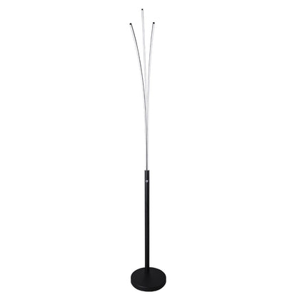 Pie de salón ELAZ Negro LED 18W 1440LM 4000K - AJP / Alemar - luzguru.com