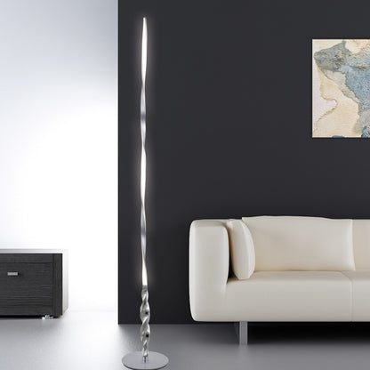 Medidas del pie de salón LED MAR AJP/Alemar Ref. 3174PS-1CR. Iluminación moderna para tu salón. luzguru.com
