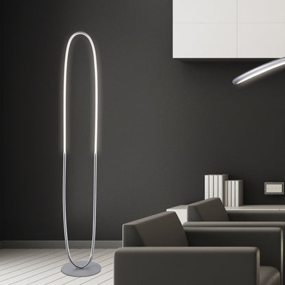 Medidas Pie de Salón MYA LED Cromo AJP/Alemar 3171PS-1CR - luzguru.com
