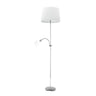 Pie de Salón Rilon con Lector Plata Fabrilamp / Abrila 175242010