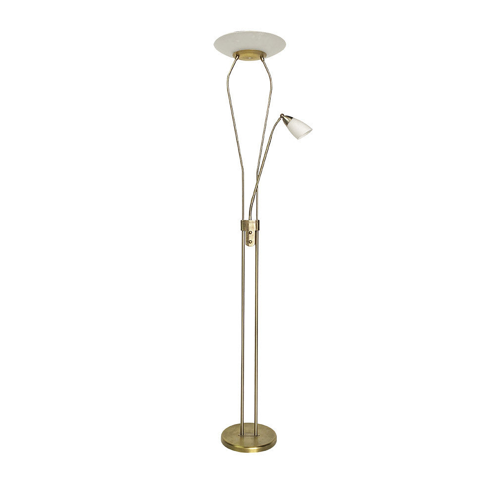 Pie de Salón LED Wolf Fabrilamp / Abrila con Lector, Ref. 135942014