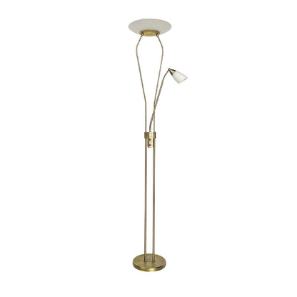Pie de Salón LED Wolf Fabrilamp / Abrila con Lector, Ref. 135942014