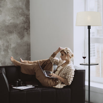 Medidas Pie de Salón Martín Negro AJP/Alemar Ref. 11112 - LuzGuru.com
