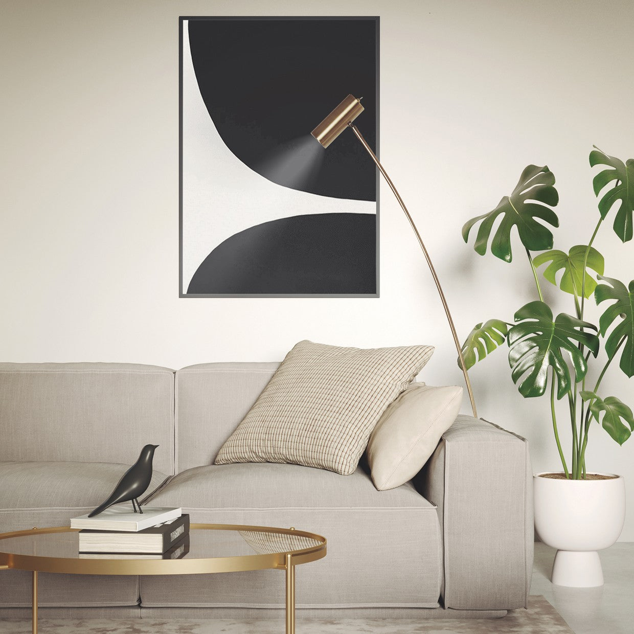 Medidas Pie Salón Antia Latón AJP/Alemar Ref. 11162 - LuzGuru.com
