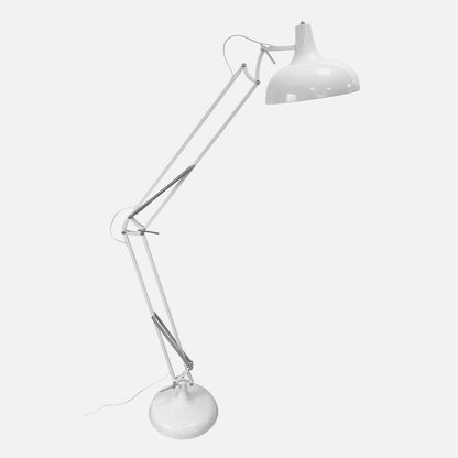 Lámpara de pie articulada con altura de 163 cm para iluminar con precisión