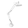 Pie de Salón Articulable Malik Blanco Fabrilamp / Abrila 161441001