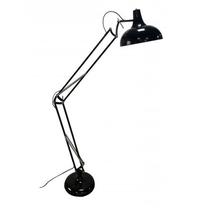 Malik Pie de Salón Articulable Negro Fabrilamp / Abrila 161441009