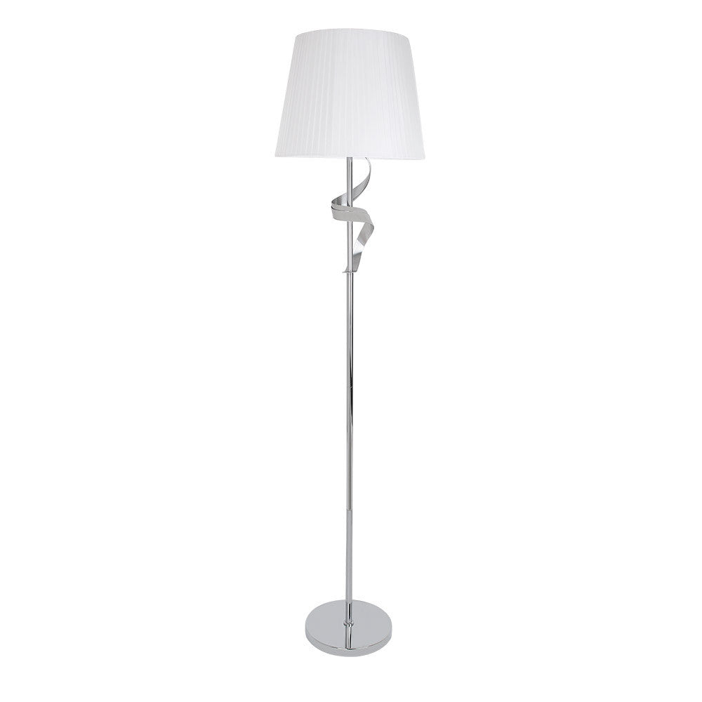 Lámpara de pie Baeza Fabrilamp / Abrila clásica cromo, referencia 201941020