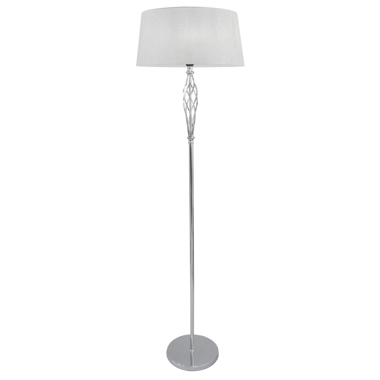 Pie de salón AJP / Alemar BOND Cromado - 11403 - luzguru.com