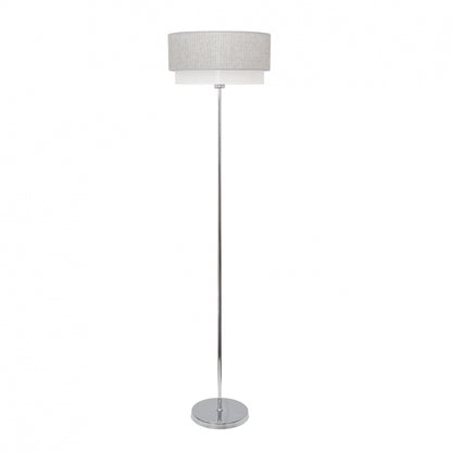 Lámpara de pie Kenya Nature Fabrilamp / Abrila 111041028 para salón con estilo nórdico
