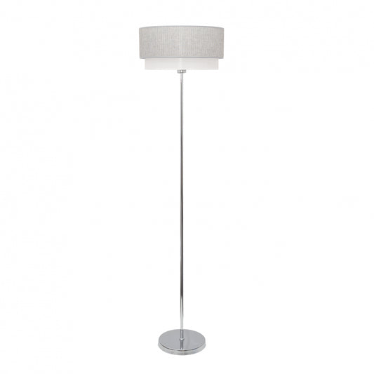 Lámpara de pie Kenya Nature Fabrilamp / Abrila 111041028 para salón con estilo nórdico