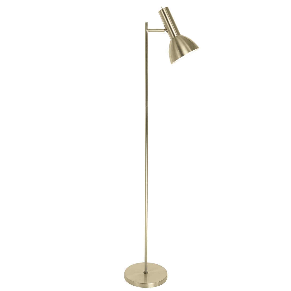Pie de salón AJP / Alemar Lumiere Cuero - Modelo 10682 - luzguru.com