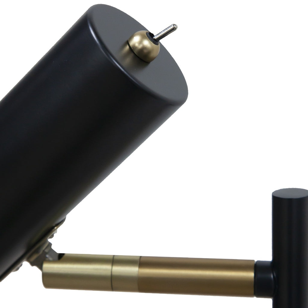 Medidas Pie de Salón Lumiere Negro AJP/Alemar Ref. 11165 - luzguru.com
