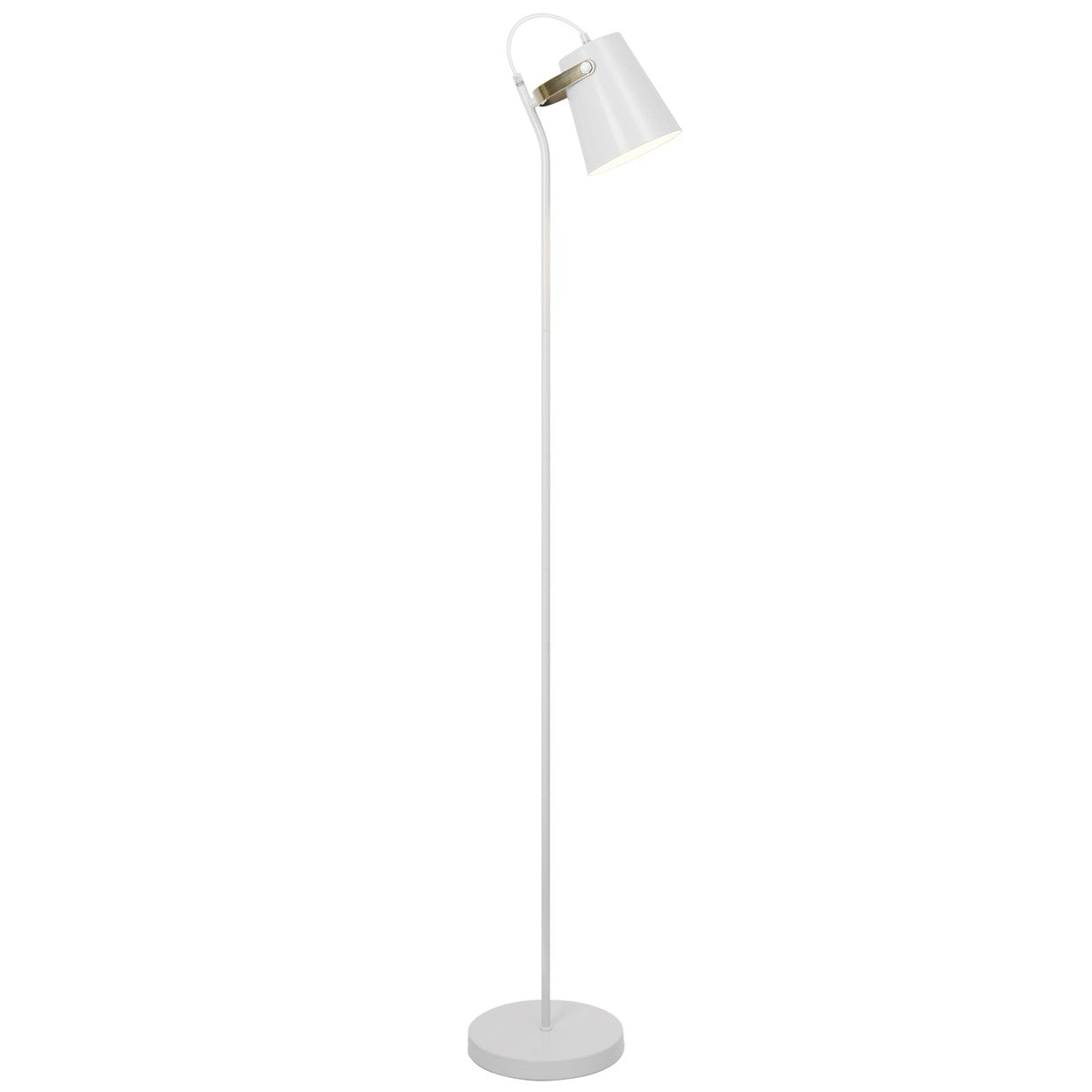 Pie de salón Lupen blanco mate de AJP / Alemar - 10937 - luzguru.com
