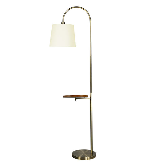 Lámpara de pie Marfil con mesa Fabrilamp / Abrila 157041014 para salón