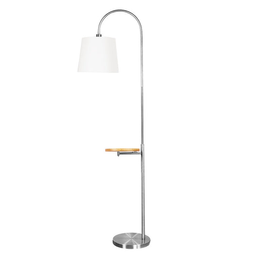 Lámpara de pie Marfil con mesita Fabrilamp / Abrila 157041003 para salón