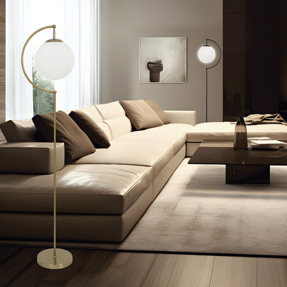 Medidas Pie Salón Midas Latón/Blanco AJP Alemar Ref. 11394 - LuzGuru
