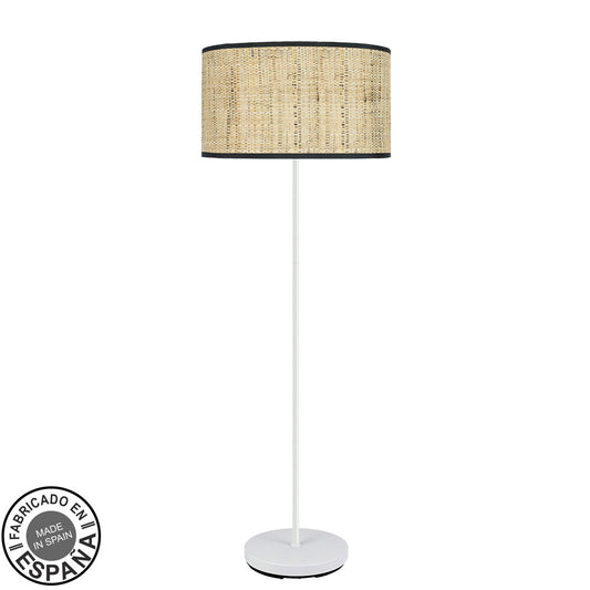 Lámpara de pie MODA cañizo Fabrilamp / Abrila ref. 212441071 para salón moderno