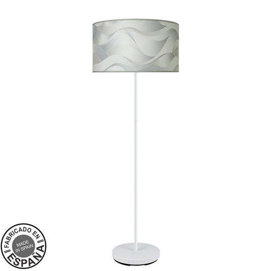 Lámpara de pie MODA Fabrilamp / Abrila blanco y gris, referencia 212441031