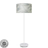Lámpara de pie MODA Fabrilamp / Abrila blanco y gris, referencia 212441031