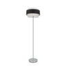 Lámpara de pie Myriam Fabrilamp / Abrila madera negra, diseño moderno y elegante 177641009