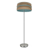 Lámpara de pie Natalia Nature Turquesa Fabrilamp / Abrila 188541048