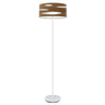 Pie de Salón Odra Blanco y Madera Fabrilamp / Abrila 177141084