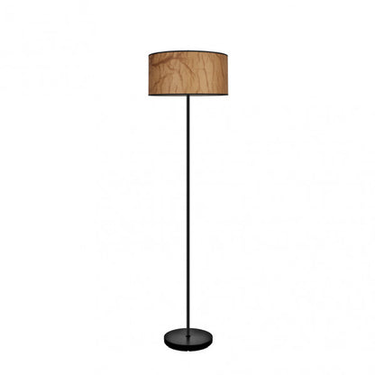 Pie de salón Tapiro Pergamino/Negro de Fabrilamp, diseño clásico y elegante para tu hogar.