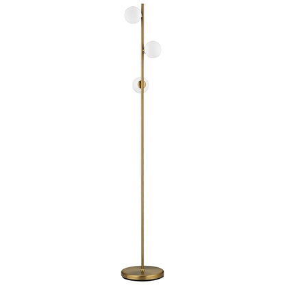 Pie de salón River 3L Latón-Opal 11383 AJP/Alemar - luzguru.com
