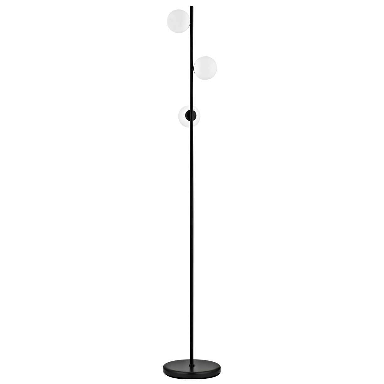 Pie de salón RIVER 3L Negro-Opal AJP / Alemar - 11382 - luzguru.com