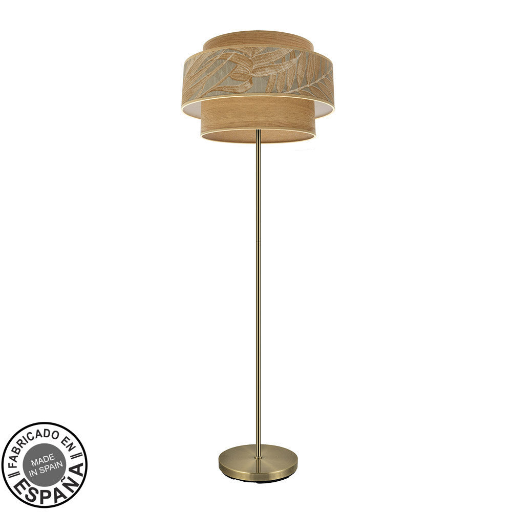 Lámpara de pie Samoa Fabrilamp / Abrila estilo decogarden Ref. 231441014