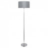 Pie de salón moderno Axel Plata Fabrilamp / Abrila - Ref. 124941010