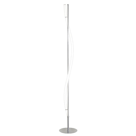 Pie de Salón LED Serpis 159 cm Cromo 34W AJP - vista principal | AJP / Alemar