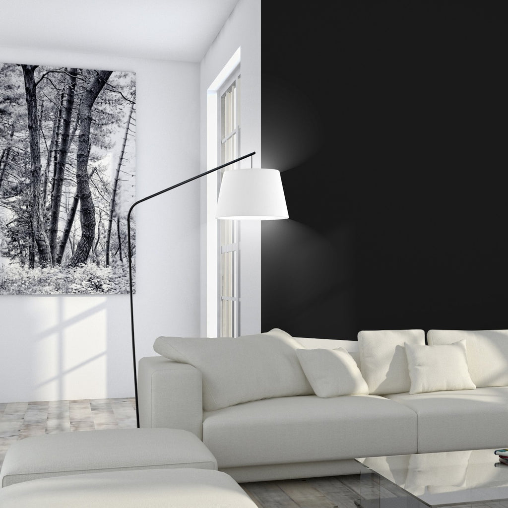 Medidas Pie Salón Talbot Negro/Blanco AJP/Alemar Ref. 11329 - LuzGuru
