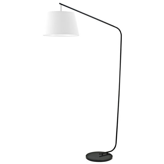 Pie de Salón Talbot 180 cm Negro con Pantalla Beige Alemar - vista principal | AJP / Alemar