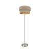 Lámpara de pie Smile Fabrilamp / Abrila madera gris, Ref. 175341083