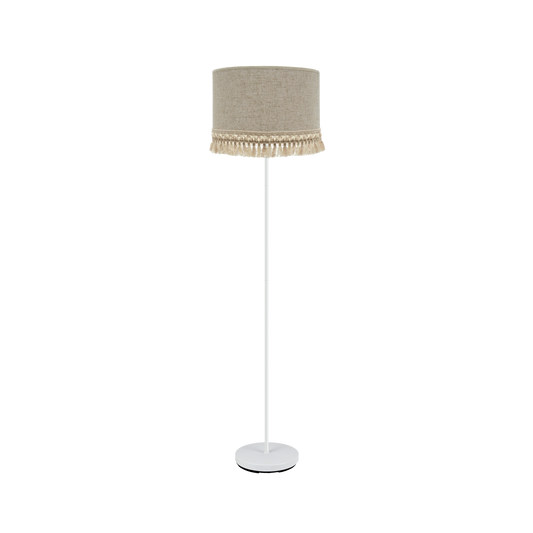 Pie Salón moderno Vera Blanco / Beis – vista principal · Ref. 186441001