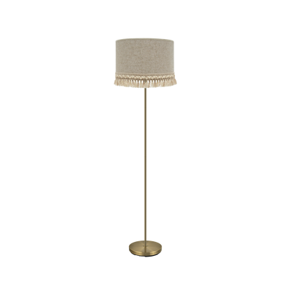 Pie de Salón Vera 163 cm con Pantalla Fabrilamp - vista principal | Fabrilamp / Abrila · Ref. 186441014