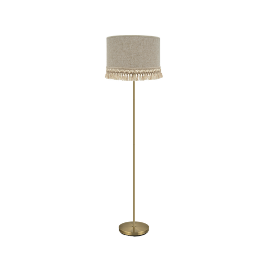 Pie de Salón Vera 163 cm con Pantalla Fabrilamp - vista principal | Fabrilamp / Abrila · Ref. 186441014