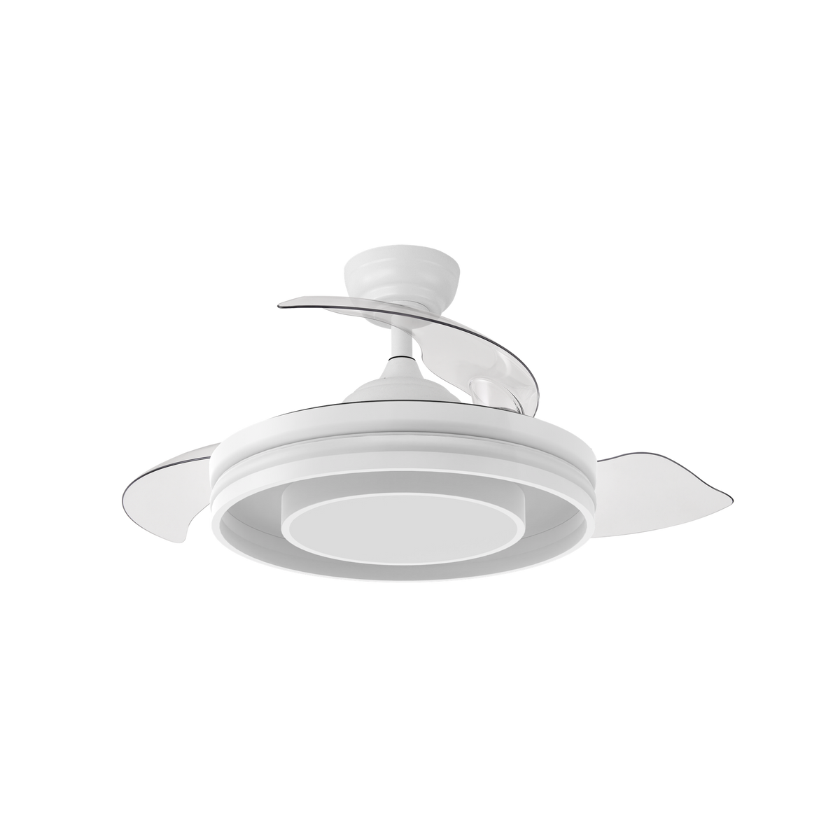 Ventilador de Techo Pitufo 107 cm Aspas Retráctiles LED RGB Fabrilamp - vista principal | Fabrilamp / Abrila · Ref. 242891368
