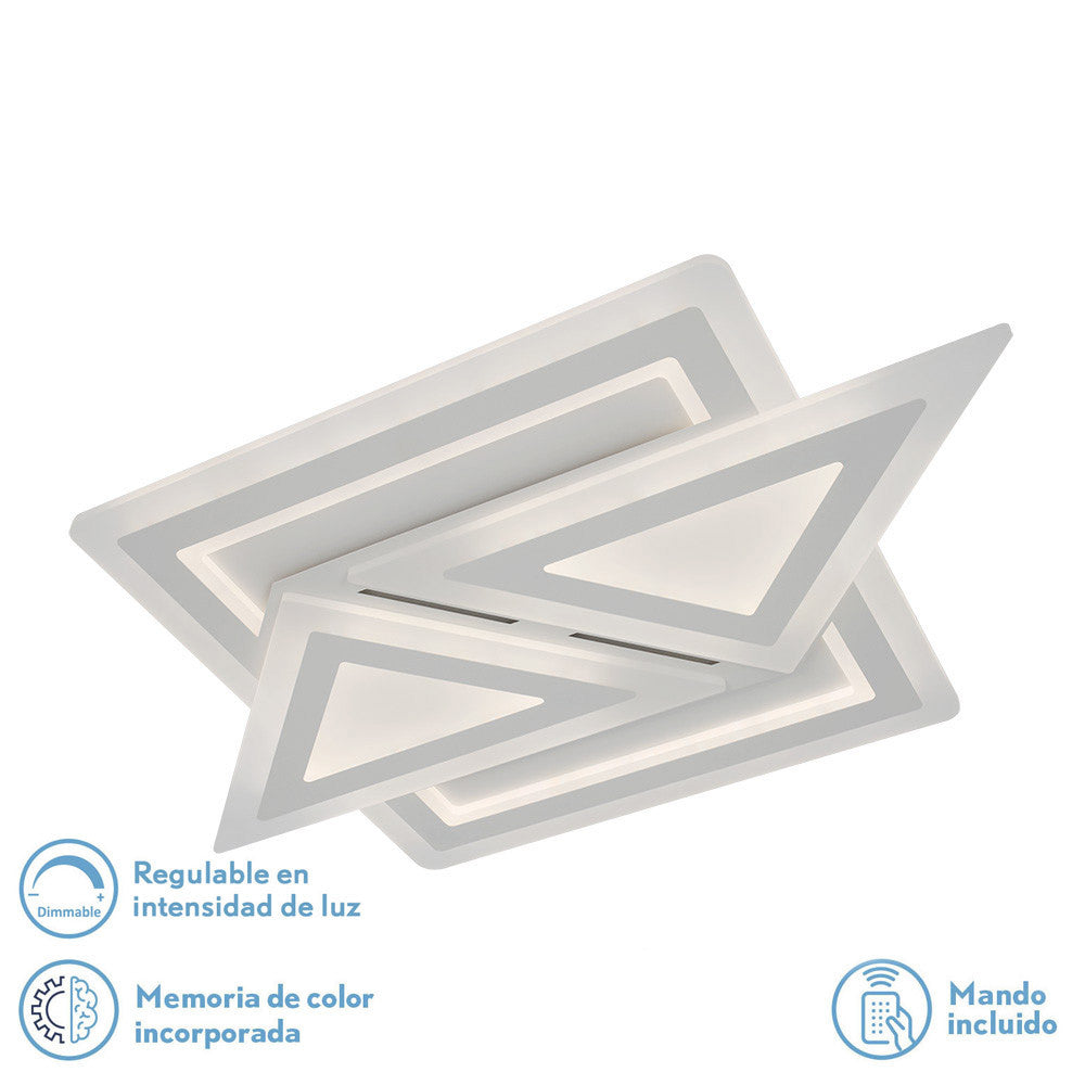 Plafón LED Cuadrado Atria Fabrilamp / Abrila 172287501