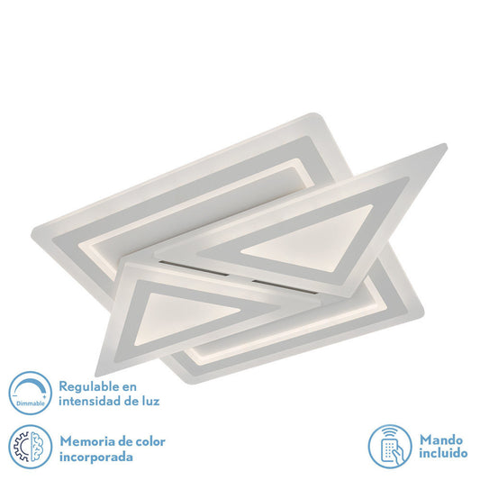 Plafón LED Cuadrado Atria Fabrilamp / Abrila 172287501