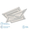 Plafón LED Cuadrado Atria Fabrilamp / Abrila 172287501